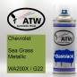 Preview: Chevrolet, Sea Grass Metallic, WA200X / G22: 400ml Sprühdose, von ATW Autoteile West.